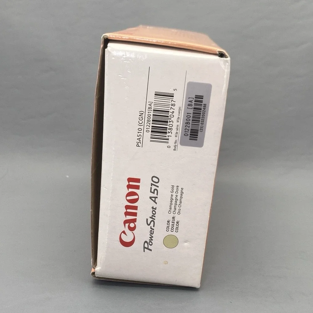 Canon PowerShot A520 4.0MP Camera - Silver 9715A001 Parts Or Not Working